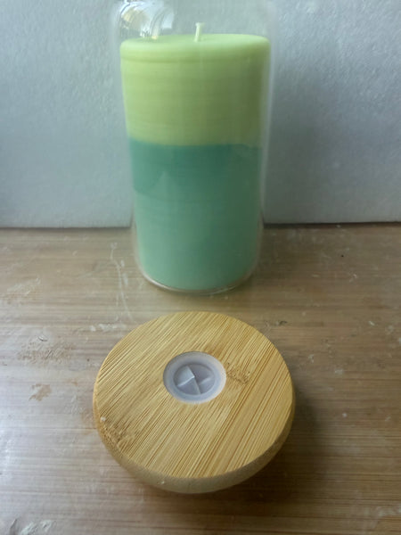16 oz 100% soy candle with single wick