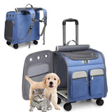 Wheeled Pet Carrier Backpack