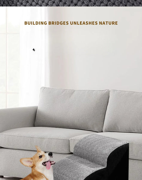 Pet 2/3 Step Dog Stair Cat Pet Ramp Ladder Washable