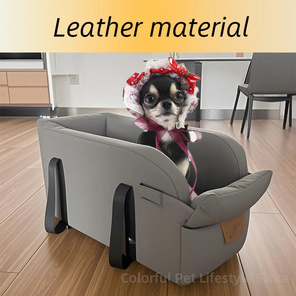Puppy Dog Car Seat Travel Central Control