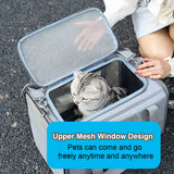 Pet Trolley Bag Detachable Rolling Carrier