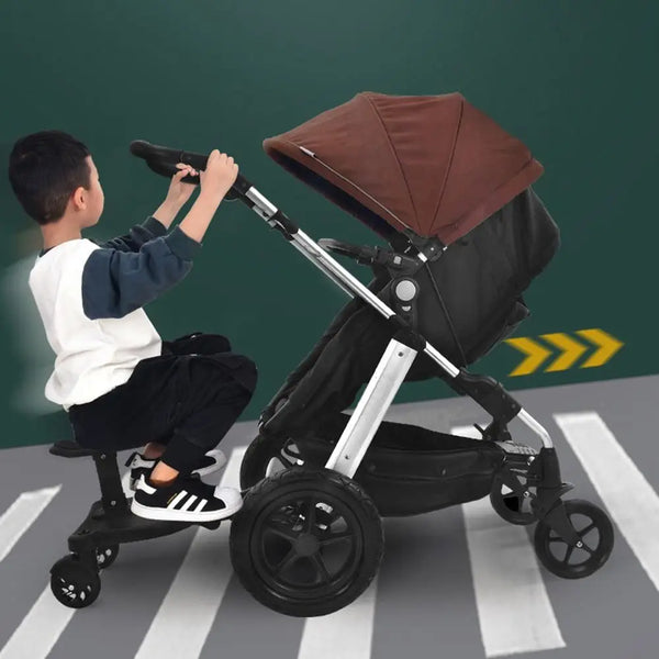2 in 1 Sit and Stand Stroller Pedal Adapter