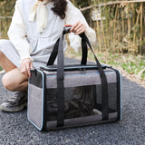 Pet Trolley Bag Detachable Rolling Carrier