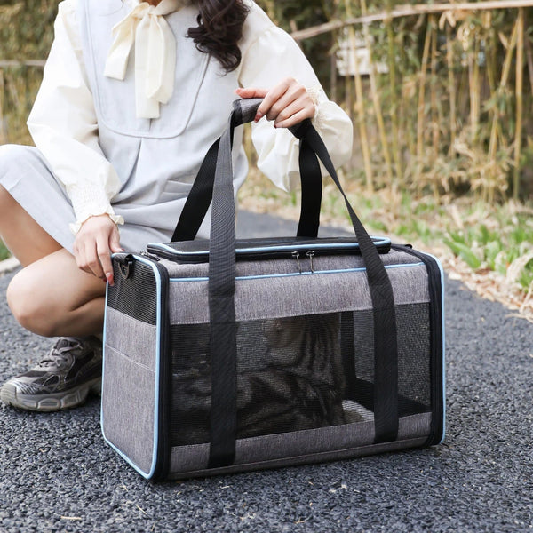 Pet Trolley Bag Detachable Rolling Carrier