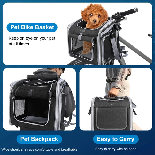 Dog or Cat Bike Basket