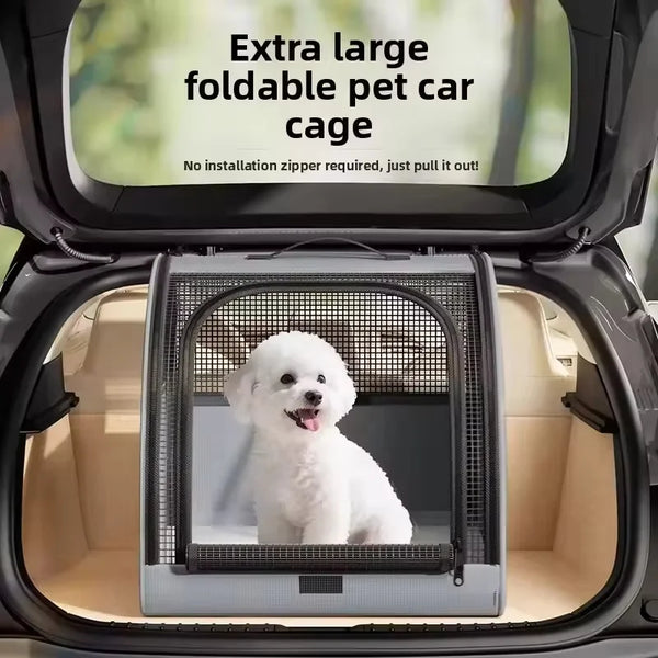 Back Seat Car Pet Barrier Fence