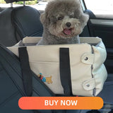 Puppy Dog Car Seat Travel Central Control