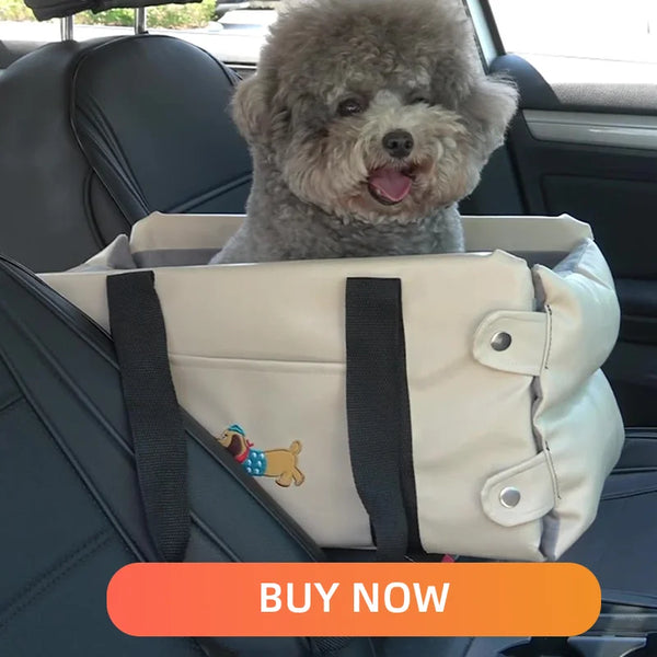 Puppy Dog Car Seat Travel Central Control