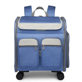 Wheeled Pet Carrier Backpack