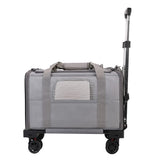 Pet Trolley Bag Detachable Rolling Carrier