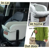 Puppy Dog Car Seat Travel Central Control