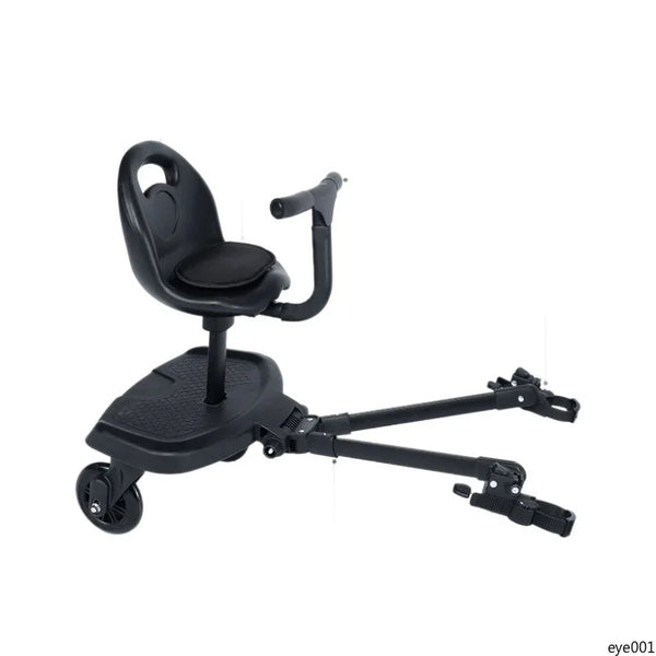 Universal Stroller Ride-On Board with Detachable Seat
