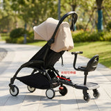 Universal Stroller Ride-On Board with Detachable Seat