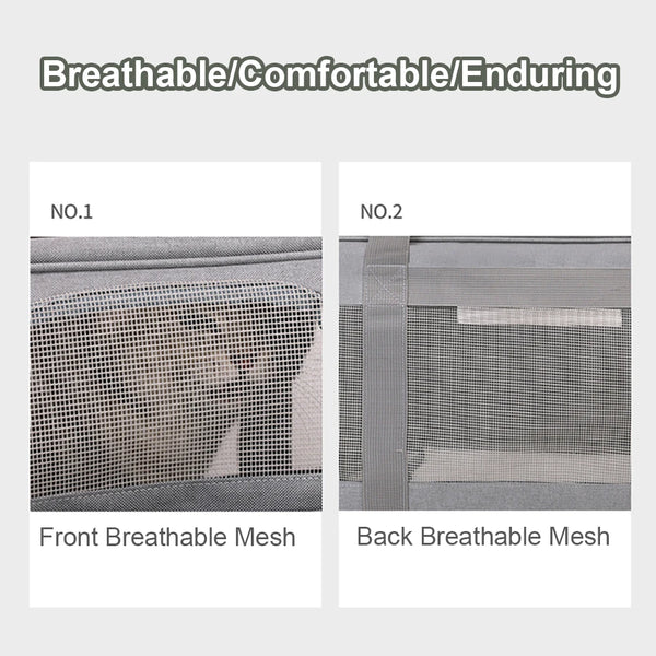 Pet Trolley Bag Detachable Rolling Carrier