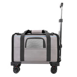 Pet Trolley Bag Detachable Rolling Carrier