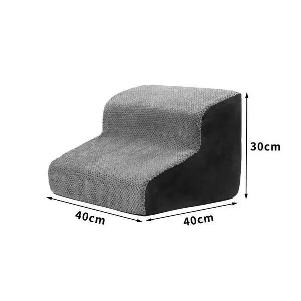 Pet 2/3 Step Dog Stair Cat Pet Ramp Ladder Washable
