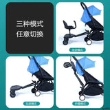 Universal Stroller Ride-On Board with Detachable Seat